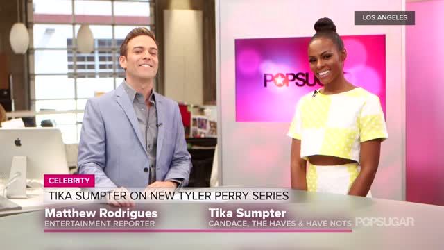 News video: Video: Tika Sumpter Tells Us What It Was Like Meeting Oprah and Kissing Chace Crawford!