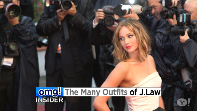 News video: See Jennifer Lawrence Pack Four Wardrobe Changes Into One Day