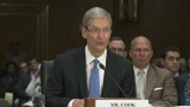 News video: Apple CEO to lawmakers: Fix U.S. tax code!